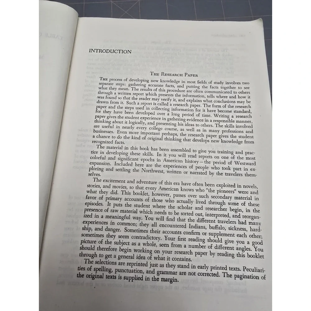 RARE Westward‎ to Oregon: Selected Source Materials for College Research Papers